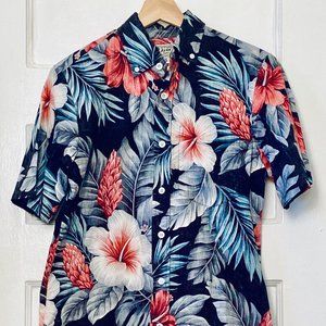 Avanti "Botanical Isle" Made in Hawaii Tropical Shirt